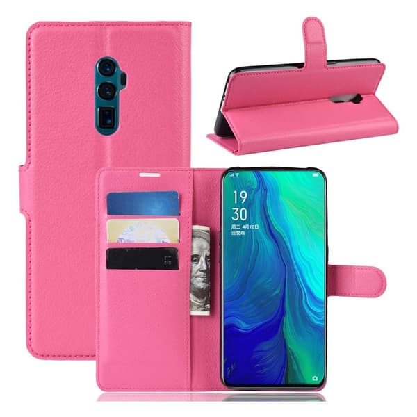 Simple Oppo Reno 10x Zoom etui - Rose Pink