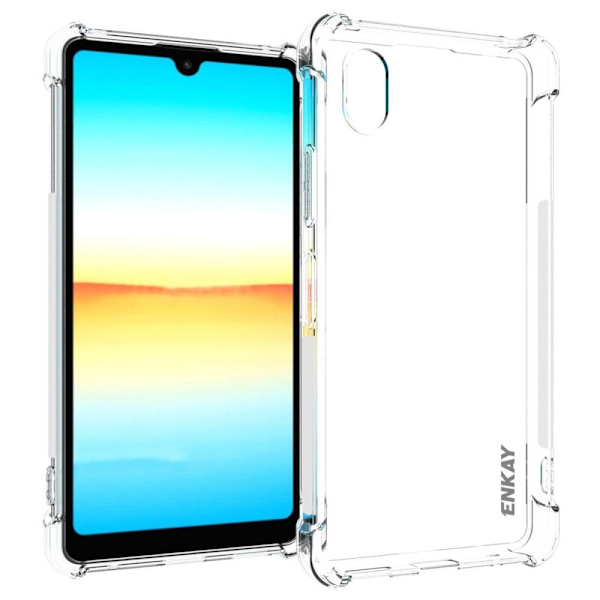 ENKAY klart faldsikkert etui til Sony Xperia Ace III Transparent