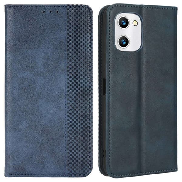 Bofink Vintage Umidigi G1 Læretui - Blå Blue