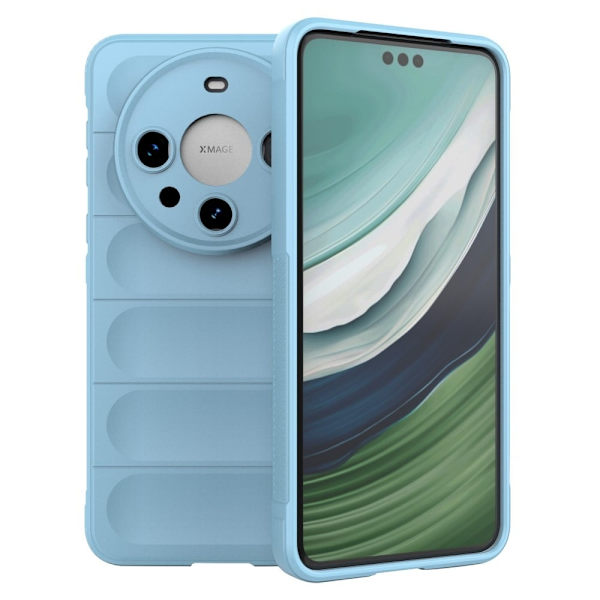 Mjukt greppformat Huawei Mate 60 Pro skal - Blå Blå