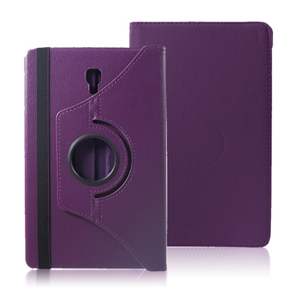 Samsung Galaxy Tab A 10.5 liitsihedelmä jyvä rakenteinen synteetti nahka suojakotelo tablettiin - Violetti Purple