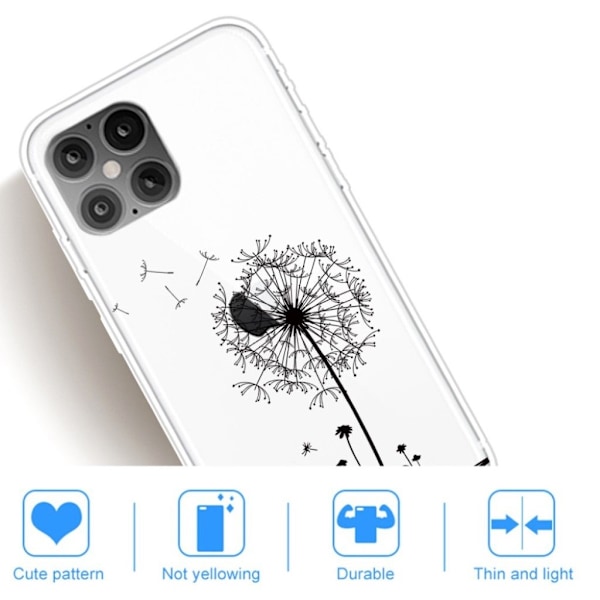 Deco iPhone 12 Pro / iPhone 12 kotelot - Poika Ja Tyttö Black