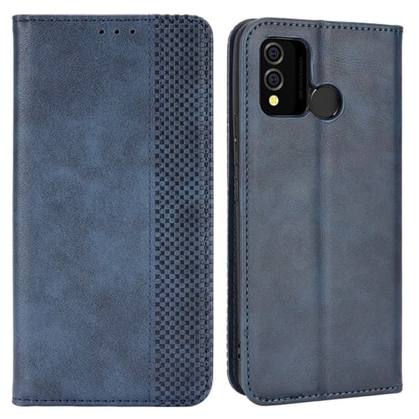 Bofink Vintage BLU J9L læderetui - Blå Blue