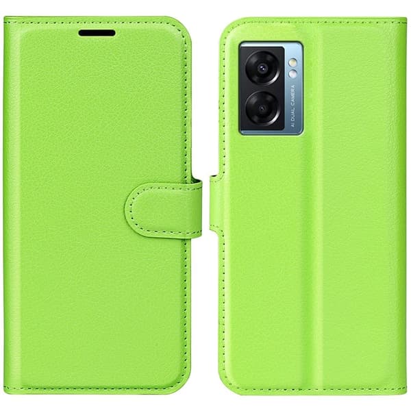 Classic Oppo A57 (2022) flip etui - Grønn Green