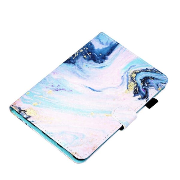 Lenovo Tab M10 FHD Plus patterned leather  flip case - Oil Paint Multicolor