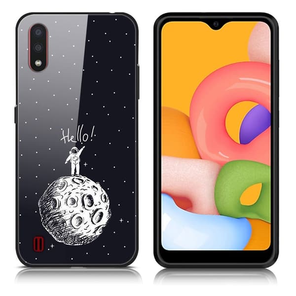 Fantasy Samsung Galaxy A01 deksel - Hei Black