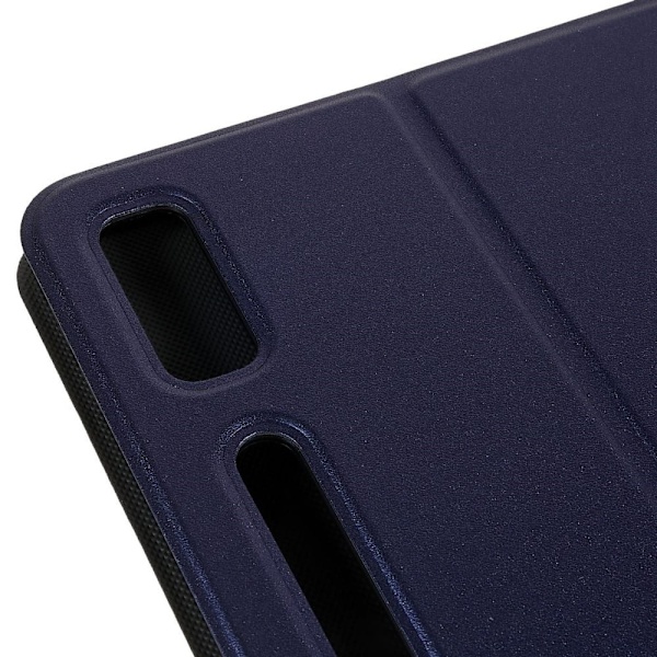 Lenovo Pad Pro 2022 läderfodral - Blå Blå