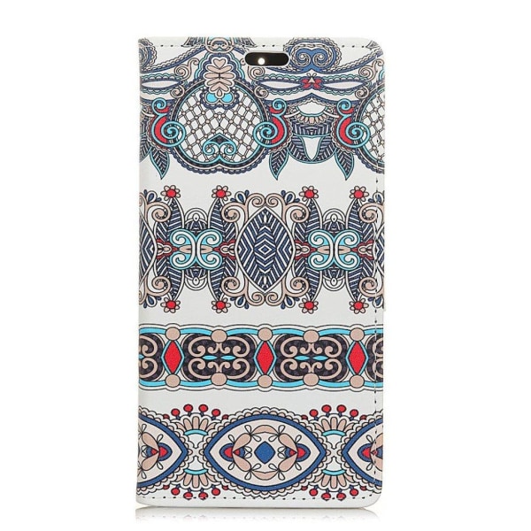 Sony Xperia 10 pattern leather case - Arabic Floral Pattern Multicolor