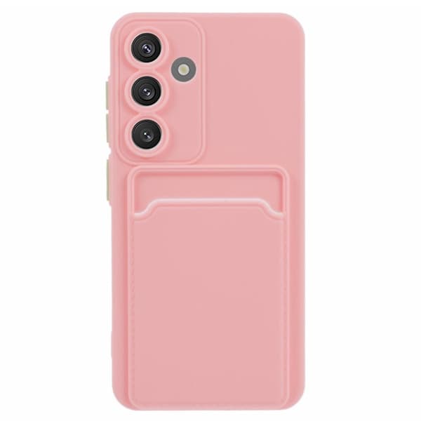 Samsung Galaxy A05s skal med korthållare - Rosa Rosa
