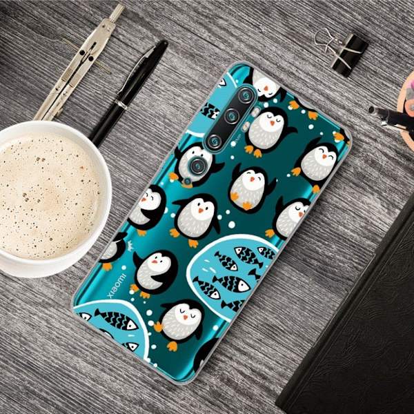 Deco Xiaomi Mi CC9 Pro / Mi Note 10 cover - Pingvin Black