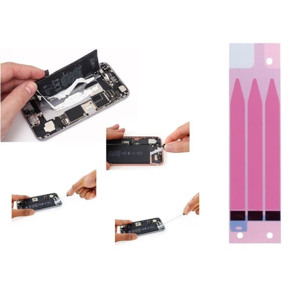 JF-8165 6-i-1 reparationskit batteribyte Iphone 5/5c/SE multifärg
