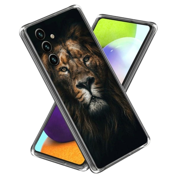Deco Samsung Galaxy M14 Suojakotelo - Lion Brown