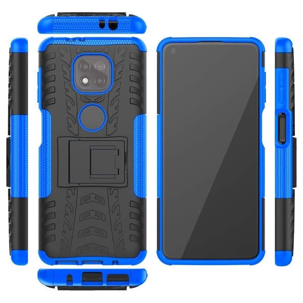 Offroad Motorola Moto G Power (2021) skal - Blå Blå