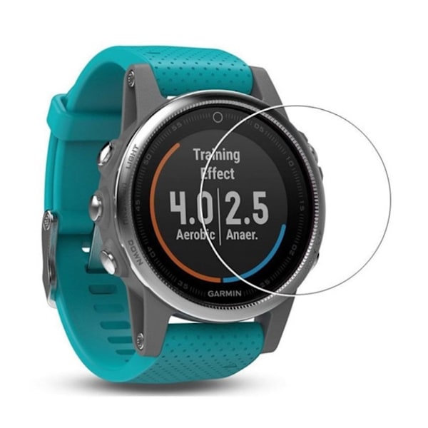 Garmin Fenix 5S 3Pcs karkaistua lasia näytön suojus Transparent