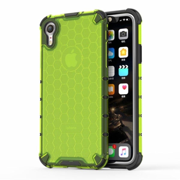 Bofink Honeycomb iPhone Xr kuoret - Vihreä Green