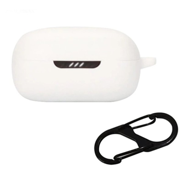 JBL Live Pro 2 silikoneetui med spænde - Hvid White