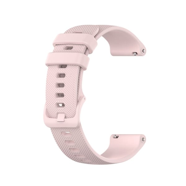 20mm Huawei Watch GT 3 (42mm) / GT 3 42mm silikonikellon hihna - Ruusu Vaaleanpunainen Pink