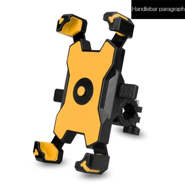 Universal BG-116 bike / motorcycle phone mount - Handlebar / Yel Yellow