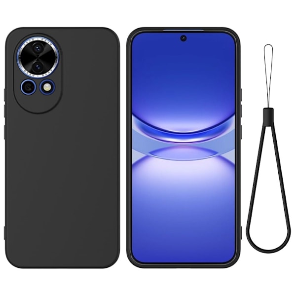 Matte Liquid Huawei nova 13 silikone cover - Sort Black