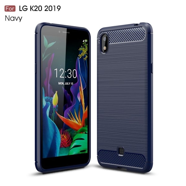 Carbon Flex LG K20 (2019) skal - Blå Blå