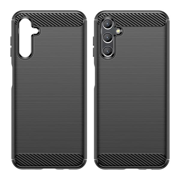Carbon Flex Etui Samsung Galaxy A14 - Svart Black