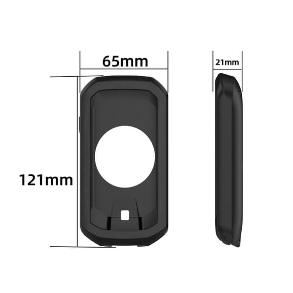 Skyddsfodral i silikon för Garmin Edge 1050 Cykeldatorskydd - Grå Silvergrå