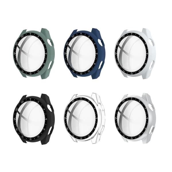 Huawei Watch 3 Pro urskive stil deksel + herdet glass - Midnattsblå Blue