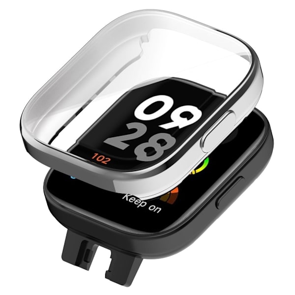 Xiaomi Redmi Watch 3 / Lite 3 galvaniseringsdeksel - Sølv Silver grey