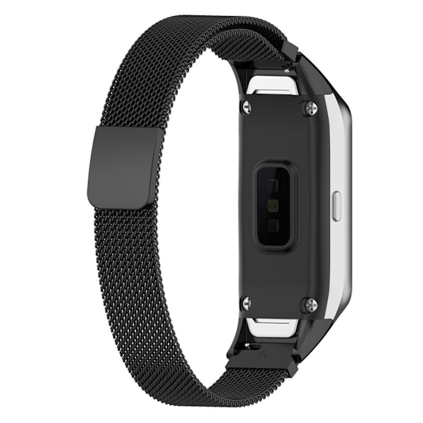Samsung Galaxy Fit milanese rustfrit stål Urrem - Sort Black