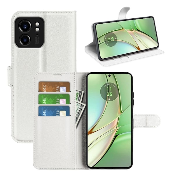 Classic Motorola Edge 40 Flippetui - Hvit White