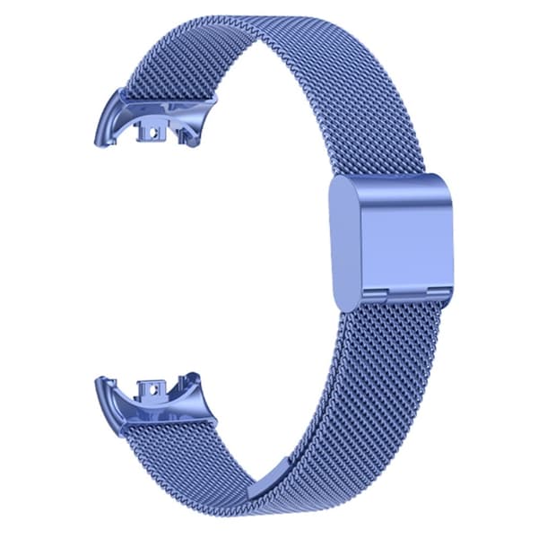 Xiaomi Smart Band 8 milanesisk metalrem med spænde - Blå Blue