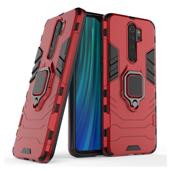 Ring Guard Xiaomi Redmi Note 8 Pro skal - Röd Röd