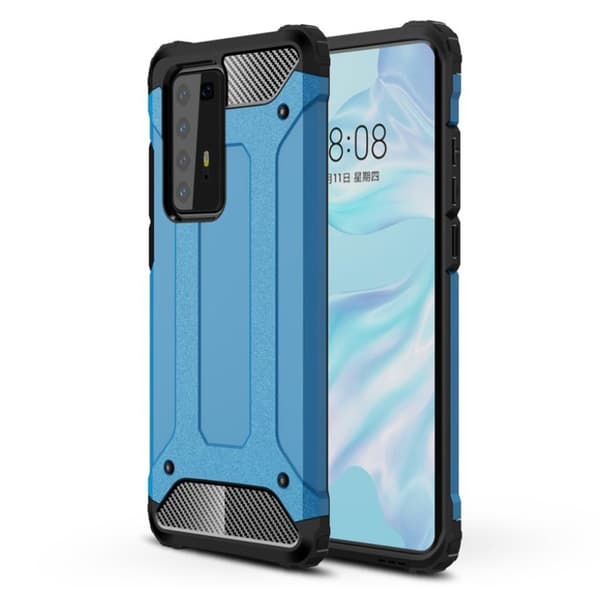 Armour Guard deksel - Huawei P40 Pro - Baby Blå Blue