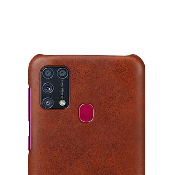 Prestige etui - Samsung Galaxy M31 - Brun Brown