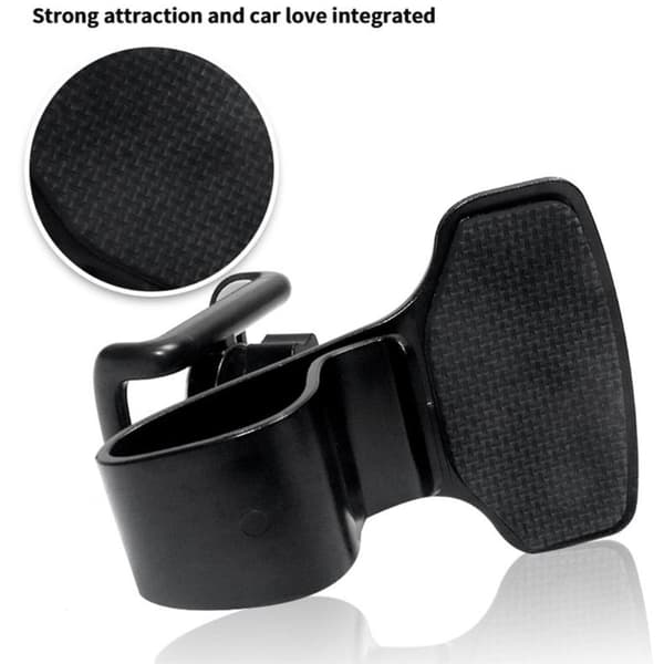 Universal telefonholder til bilens instrumentbræt HUD clip Black