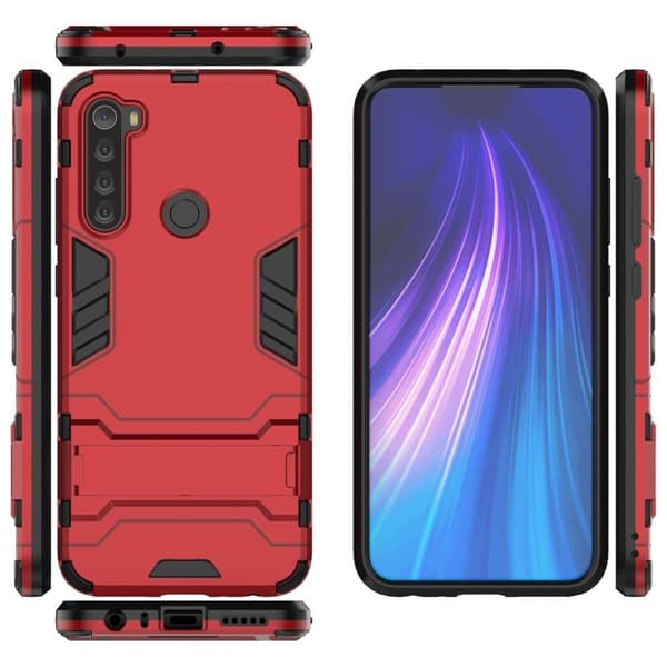 Cool Guard cover - Xiaomi Redmi Note 8T – Rød Red