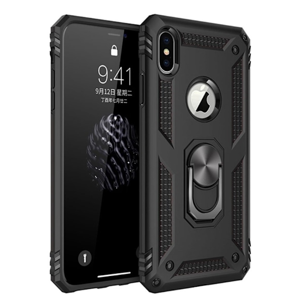 Bofink Combat iPhone Xs Max deksel - Svart Black