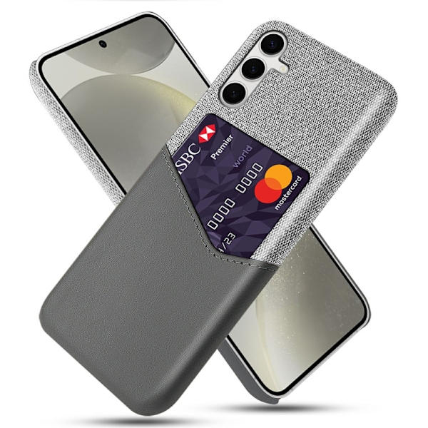 Bofink Samsung Galaxy S25 Plus kortdeksel - Grå Silver grey