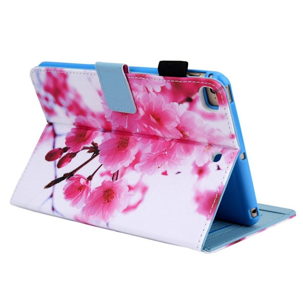 Cool  læder flip etui til iPad Mini (2019) - blommetræ i blomst Pink