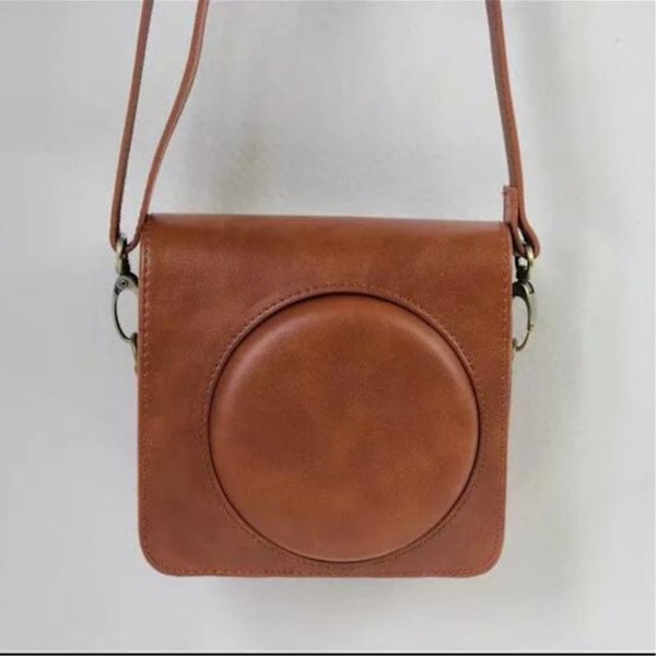 Fujifilm instax SQUARE SQ6 lædercover - brun Brown