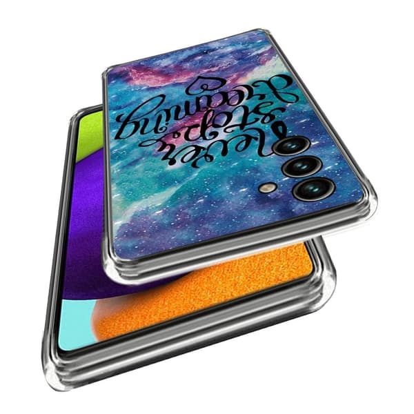 Deco Samsung Galaxy A25 cover - Marguerit Green