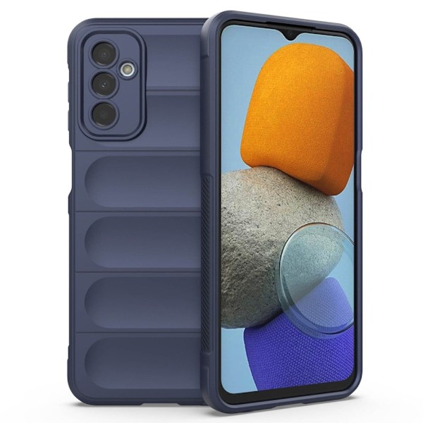Blødt grebsformet cover til Samsung Galaxy M23 / Samsung Galaxy F23 - Blå Blue