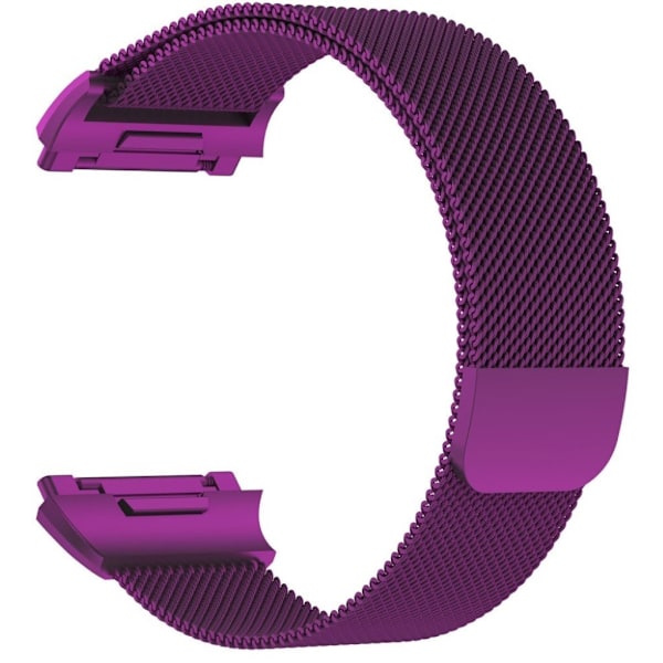 Fitbit Ionic rem i rustfri stål - Størrelse S Lilla Purple