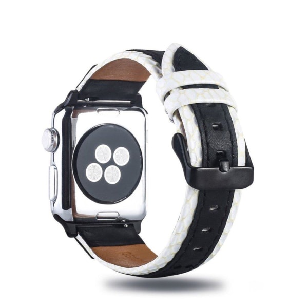 Apple Watch Series 4 40mm erstatnings urrem i lædermateriale - S Multicolor