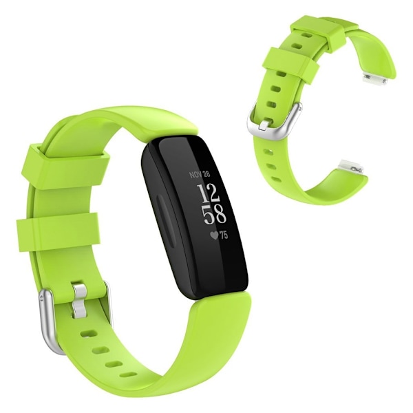 Fitbit Inspire 2 simple rem - grøn / Størrelse: L Green