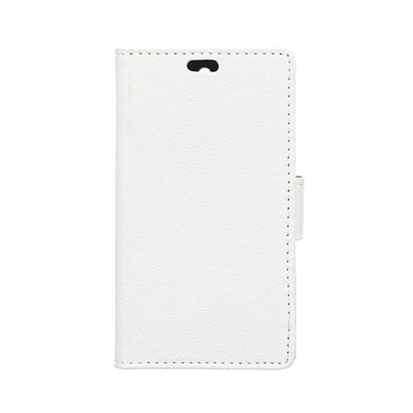 Mankell Huawei Y5 Y560 Nahkakotelo Korttitaskuilla - Valkoinen White