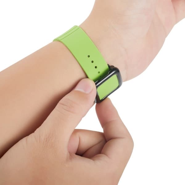 Apple Watch 40 mm silikoneurrem i moderne stil - Grøn Green