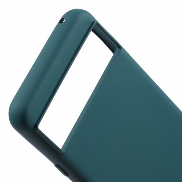 Google Pixel 8 Kotelo 2.0mm joustava puhelin kansi Arc Edge - Keskiyön Vihreä Green