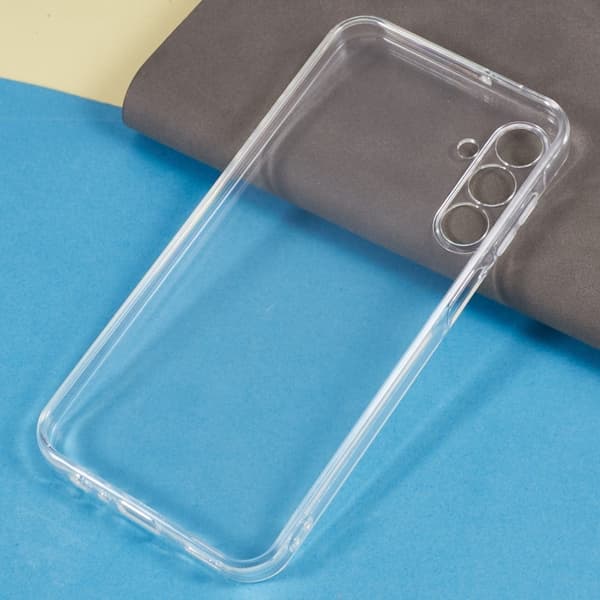 Erittäin ohut läpinäkyvä kotelo Samsung Galaxy A25 Transparent