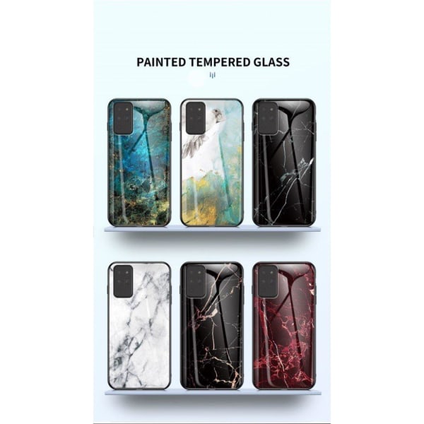 Fantasy Marble Samsung Galaxy Note 20 kuoret - Valkoinen White